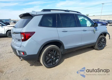 2024 Honda Passport Awd Black from USA, damaged, VIN 5FNYF8H87RB022618